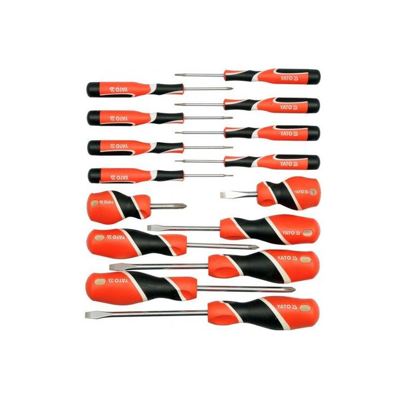 Wkrętaki YATO HRC58 15szt.